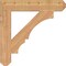 Ekena Millwork Balboa Craftsman Smooth Bracket, Western Red Cedar, 5 1/2"W x 34"D x 34"H BKT06X34X34BOA04SWR - alternate 4